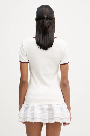Camiseta de algodón para mujer Marc O'Polo