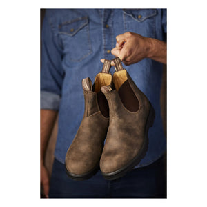 Blundstone - Botines Chelsea clásicos de nubuck - Colección para adultos | Marrón