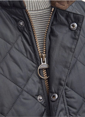 Barbour - Yeni Lowerdale Kapitone Kolsuz Ceket | Lacivert