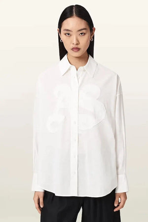 Camisa de lino SPARROW para mujer de AllSaints