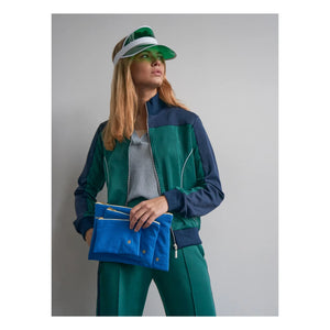 La guinda del pastel - Bolso clutch Iona | Azul eléctrico