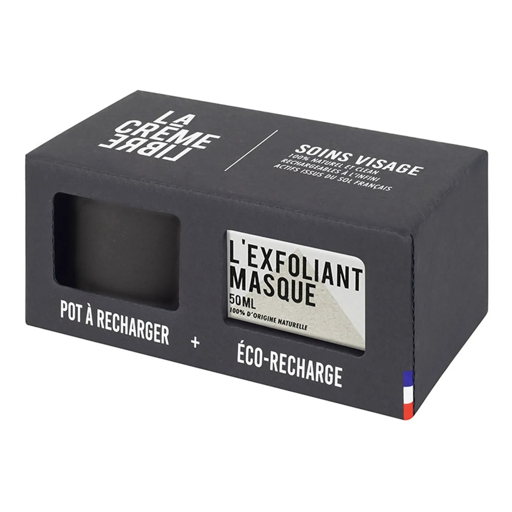 La Crème Libre - Mascarilla Exfoliante 50 ml y Estuche Doble