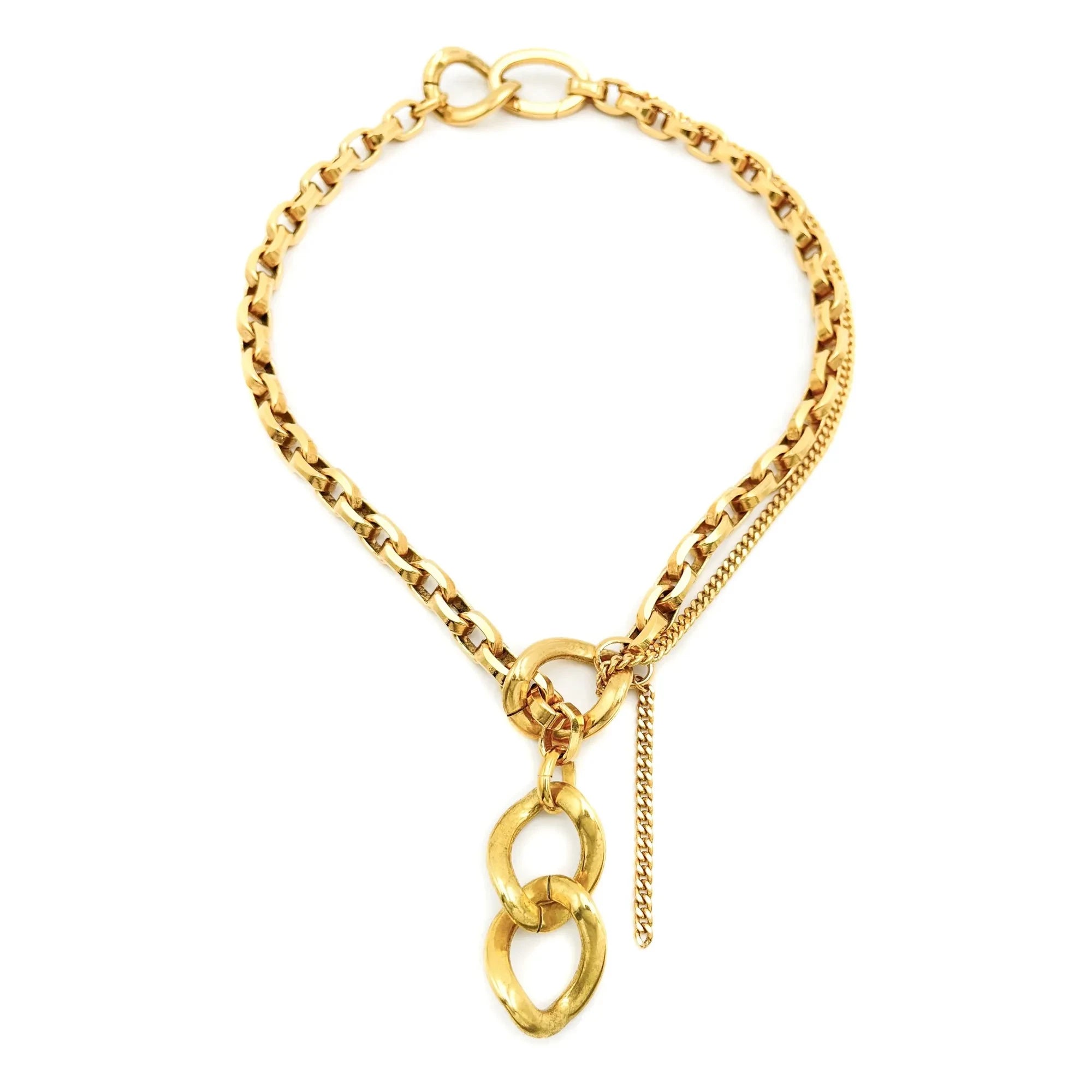 Perrine Taverniti - Exclusiva Perrine Taverniti x Smallable - Collar Corbatas | Dorado