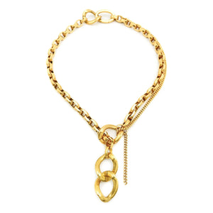 Perrine Taverniti - Exclusiva Perrine Taverniti x Smallable - Collar Corbatas | Dorado