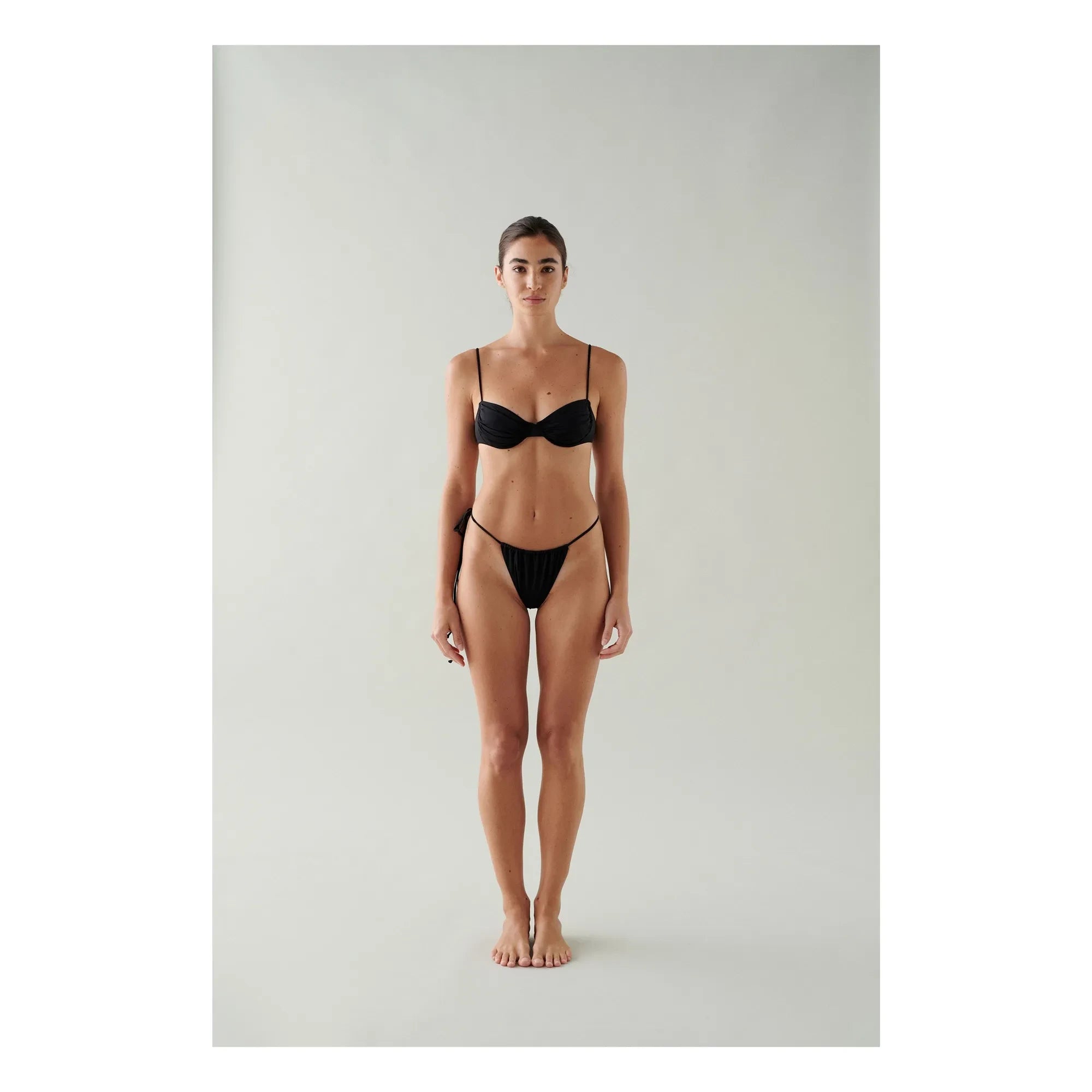 Belamer - Olivia Blusa de bikini | Negro