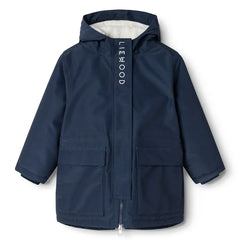 Liewood - Timba Parka hecha de fibras recicladas | Azul marino