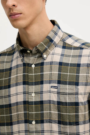Camisa de algodón Barbour FORTROSE