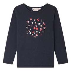 Bonpoint - Camiseta Tidjiane de algodón orgánico | Azul marino