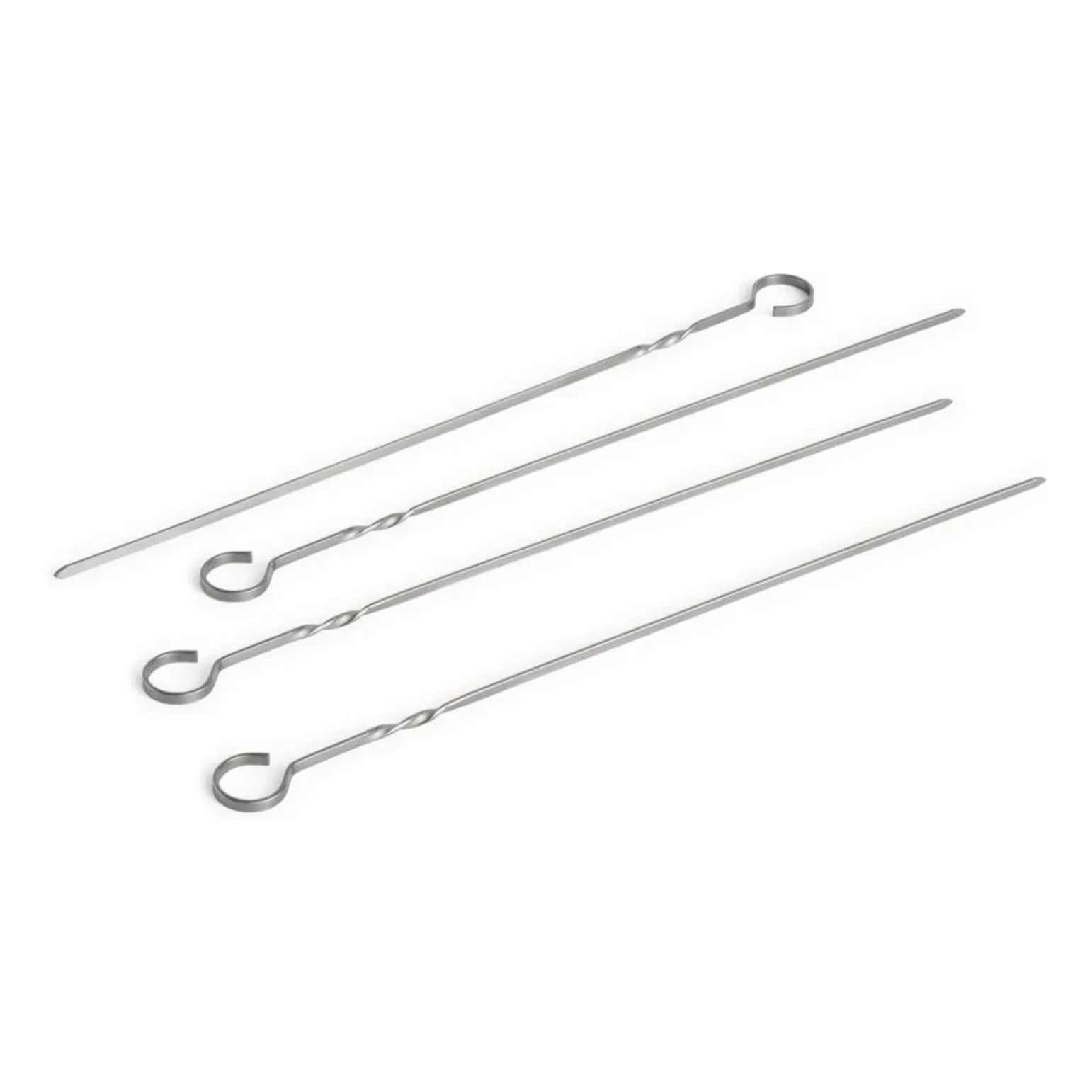 Hay - Outdoor Market brochetas de acero, Jasper Morrison - Juego de 4 | Acero
