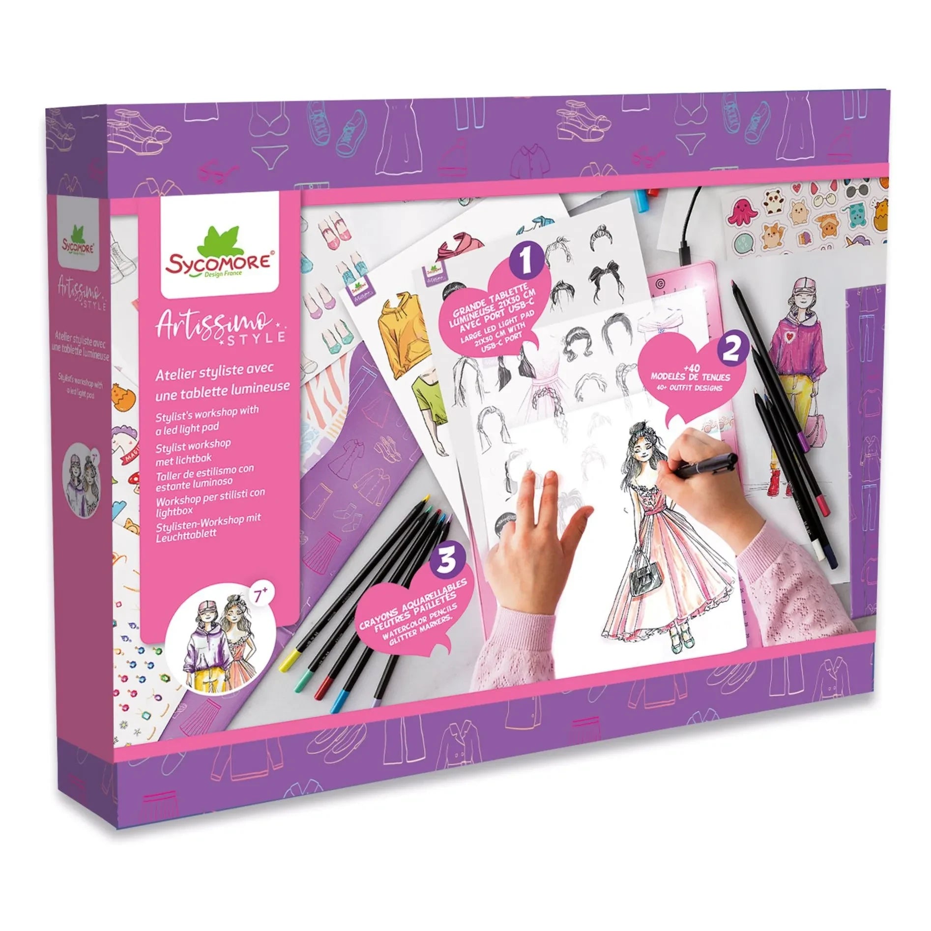 Sycomore - Artissimo - Taller de estilo con tableta luminosa