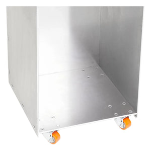 Frama - Mesa auxiliar de aluminio Rivet Box