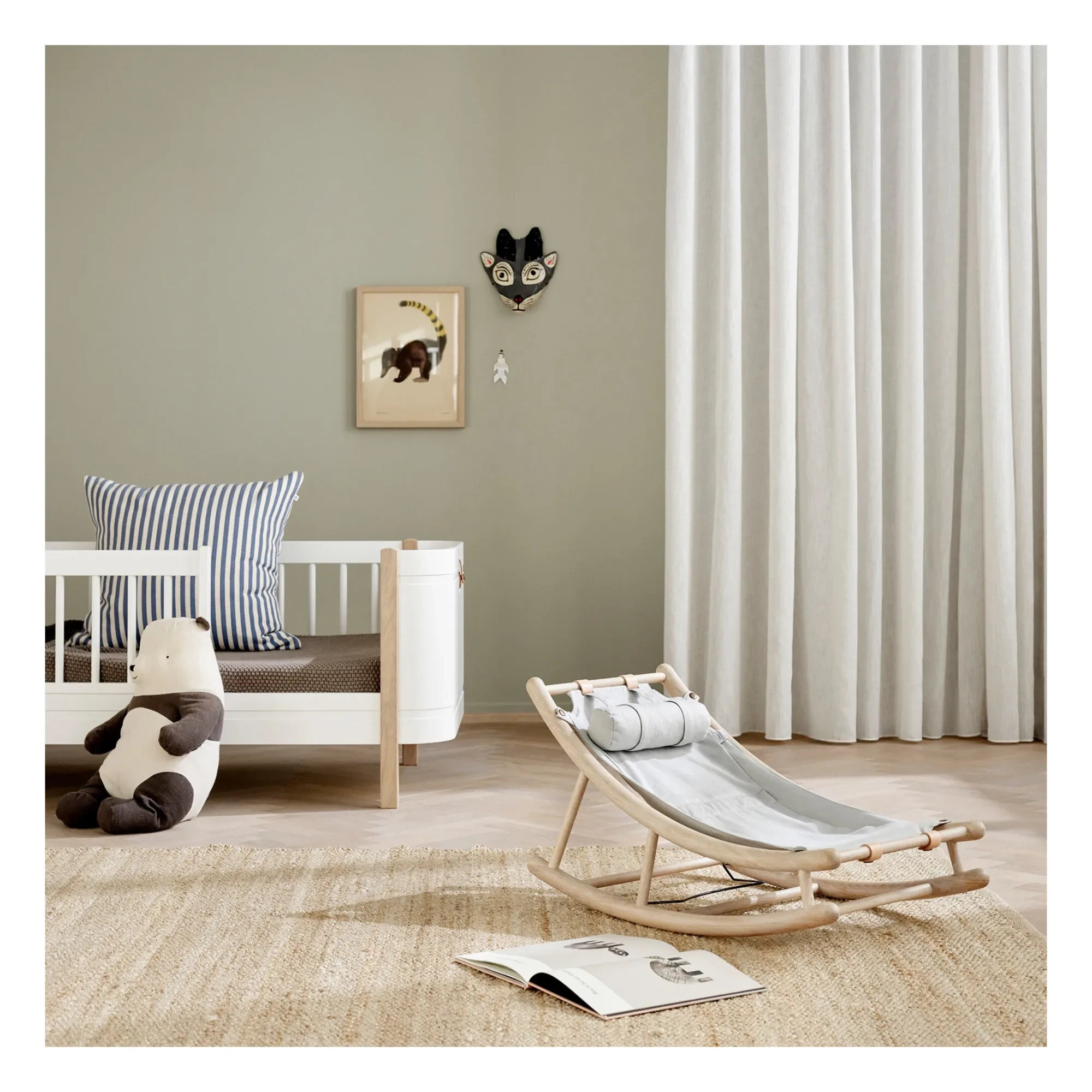 Oliver Furniture - Cojín Columpio para Niños | Gris