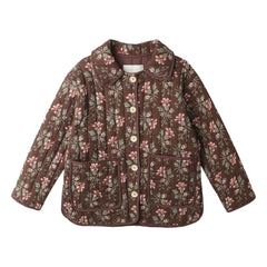 Rylee + Cru - Chaqueta acolchada Clara | Marrón