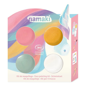 Namaki - Paleta de maquillaje Unicornio de 4 tonos | Rosa