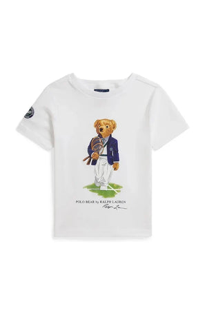 Polo Ralph Lauren camiseta de algodón Wimbledon para niños