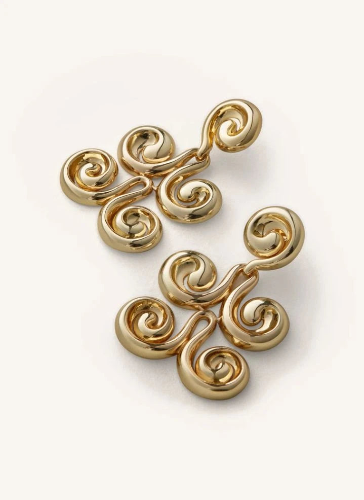 Jenny Bird - Mega Nico Pendientes | Oro