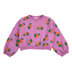 Bobo Choses - Sudadera Corta de Algodón Orgánico Morado
