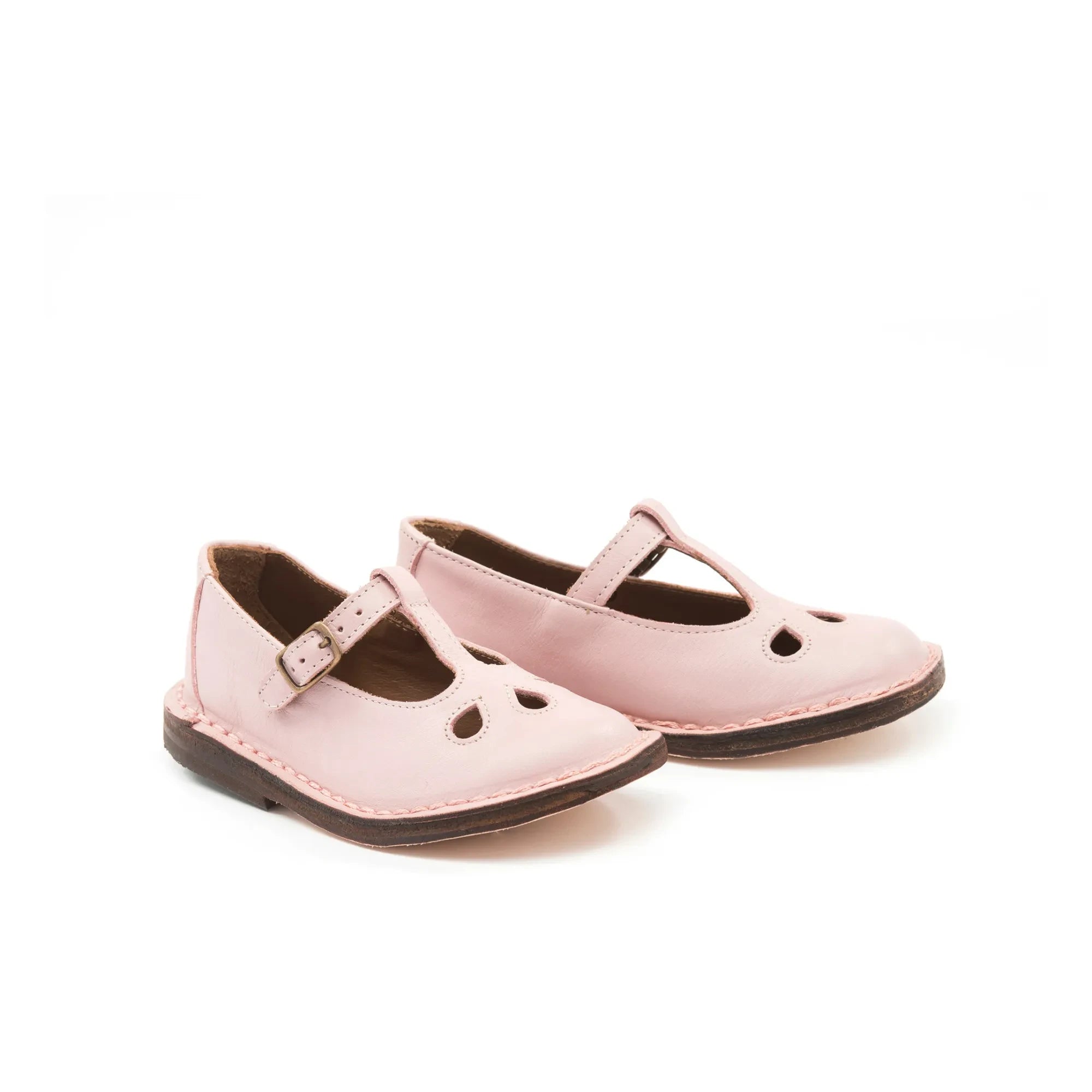 Pèpè - Zapatos de tacón con puntera detallada | Rosa