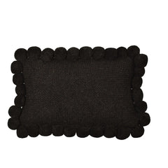 Finca Home - Cojín Esponjoso Rectangular | Negro