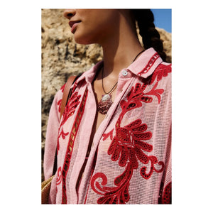 Farm Rio - Blusa arabesca | Rosa