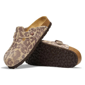 BIRKENSTOCK - Boston Süet Terlikler | Kum