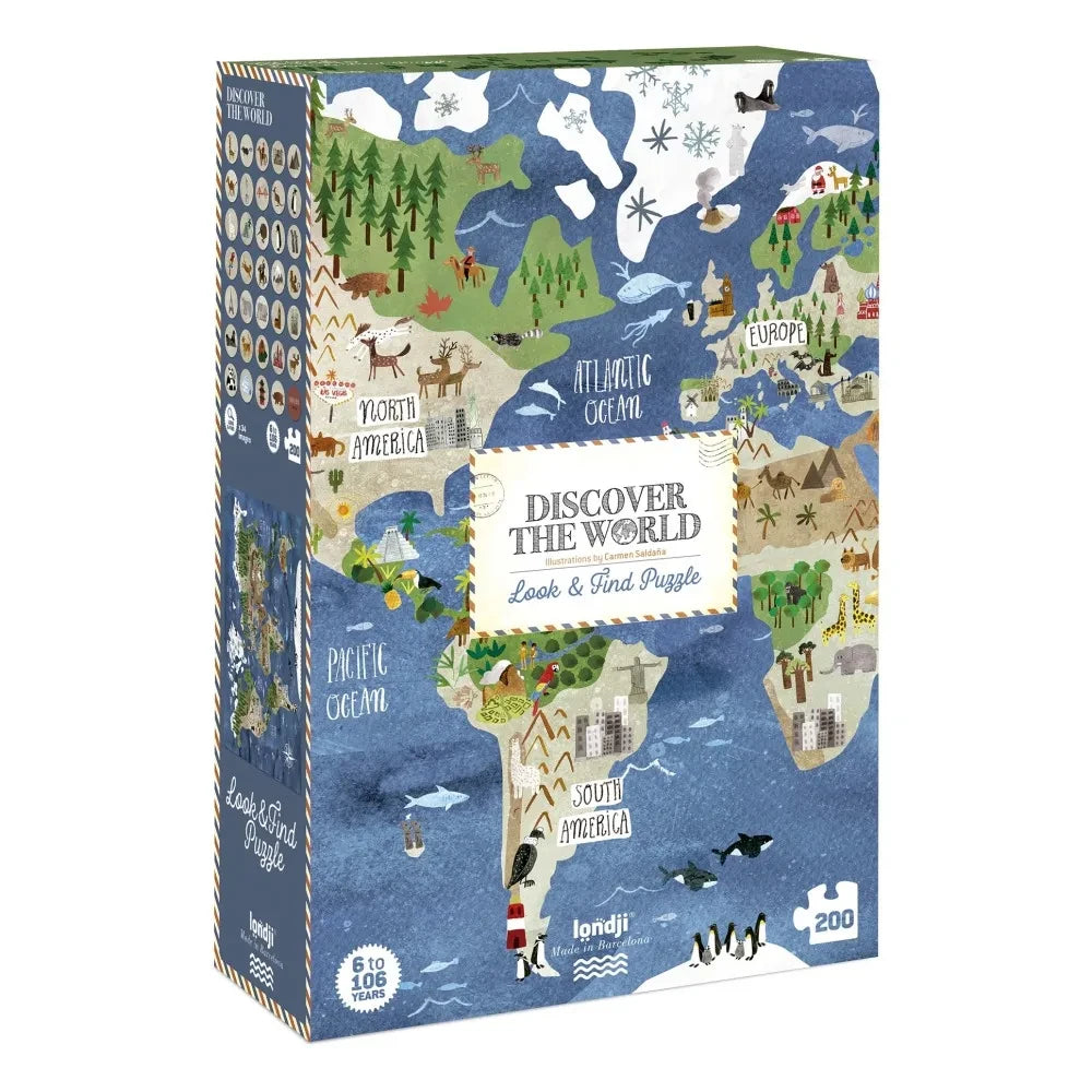 Londji - Puzle Descubre el Mundo