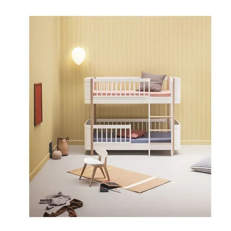 Oliver Furniture - Kit de conversión Mini+, de cama individual a cama litera baja | Blanco