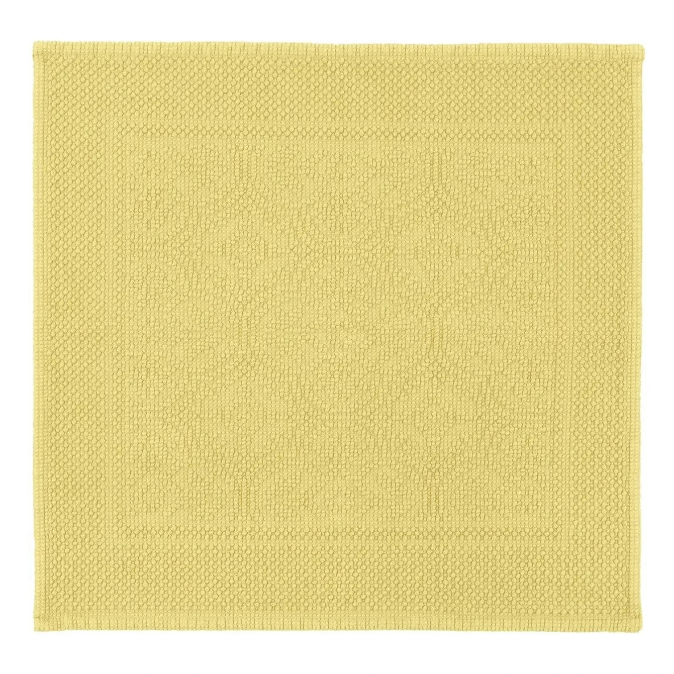 Haomy - Alfombra de baño Kymi | Amarillo Paja