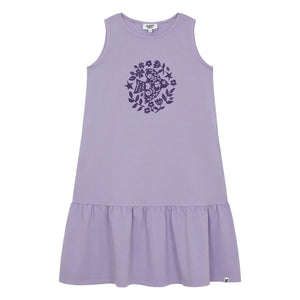 Hundred Pieces - Vestido sin mangas de algodón orgánico Lyra | Lavanda