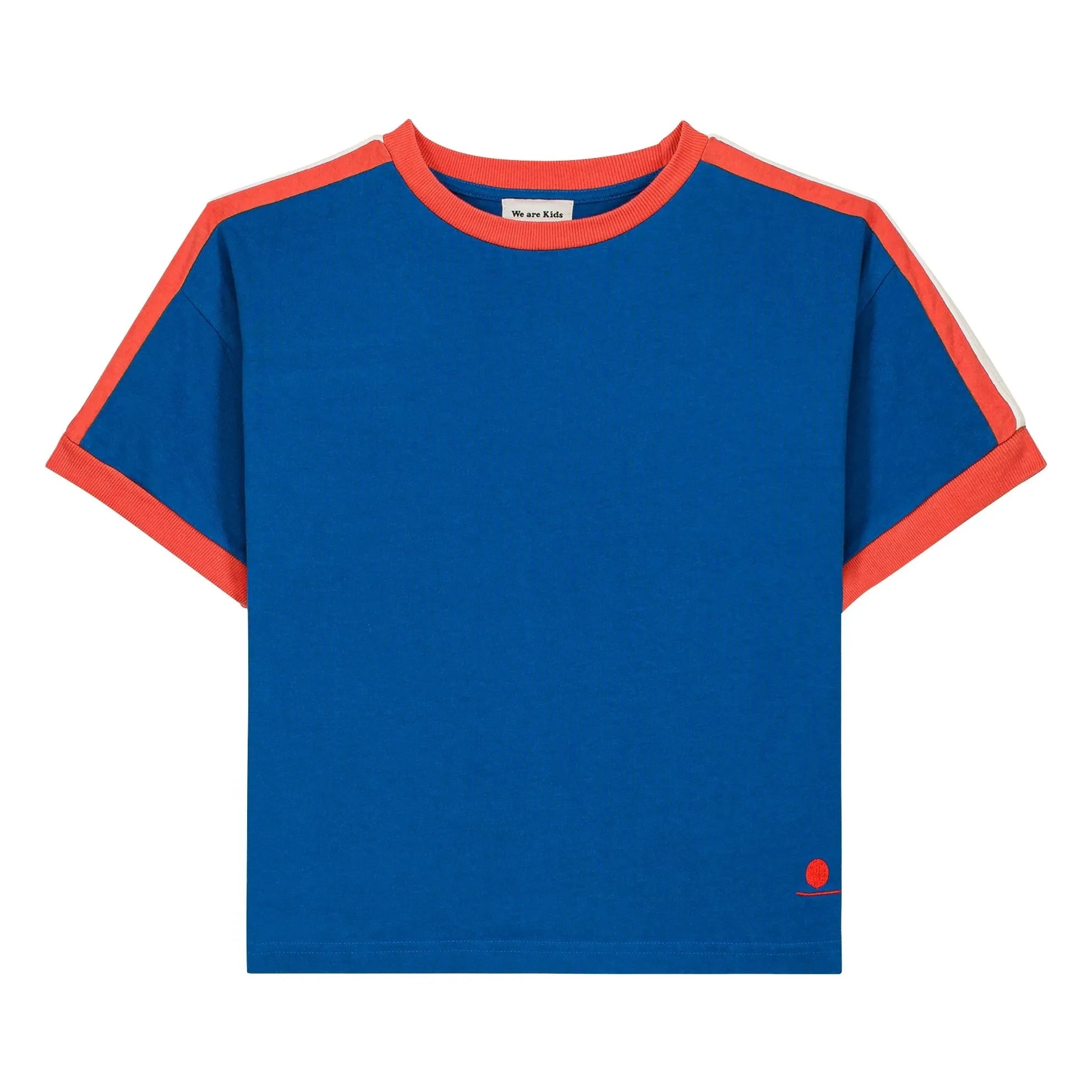We Are Kids - Camiseta de Algodón Orgánico Taylor Kontrast | Azul