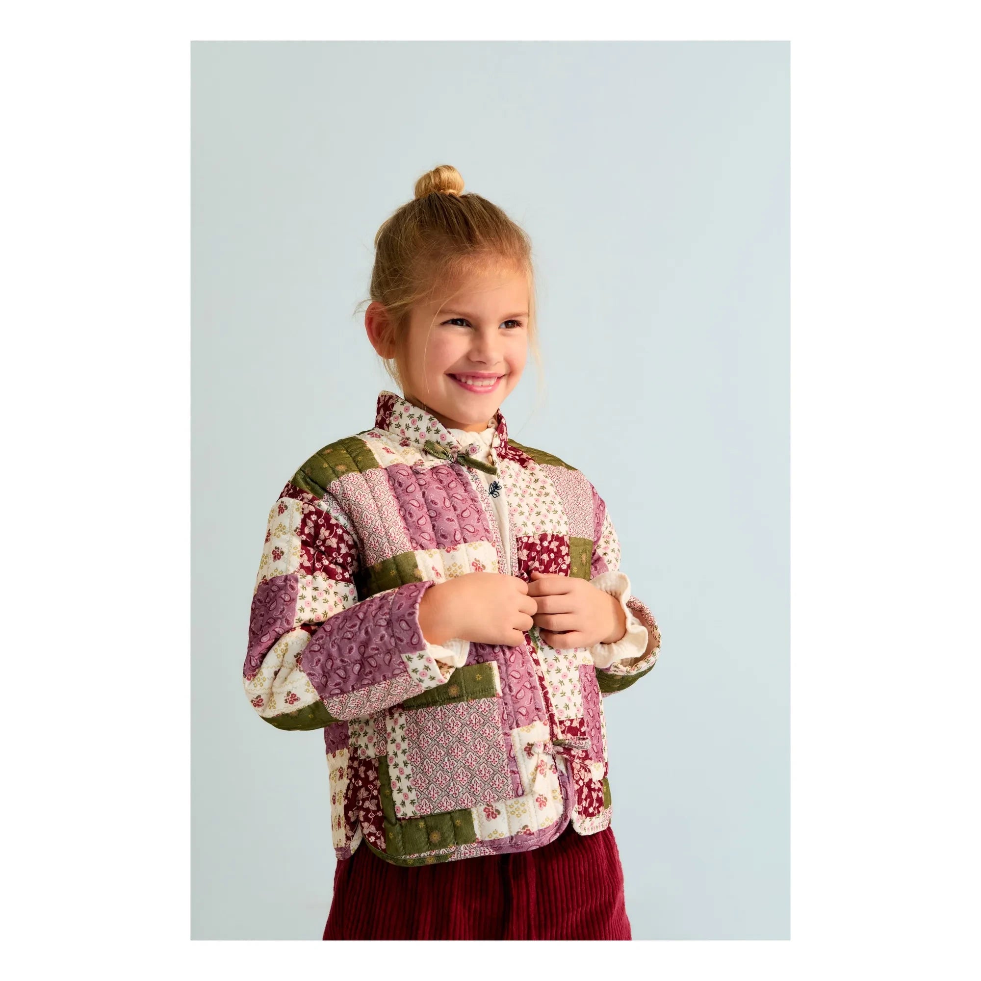 the new society - Melba Patchwork Chaqueta | Rosa