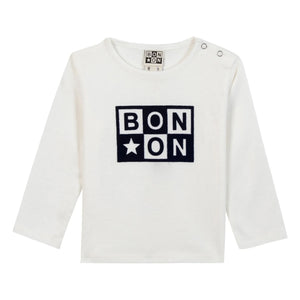 Bonton - Camiseta con logo Cab | Crudo