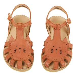 Emile et Ida - Sandalias Mistigri Cat | Camel