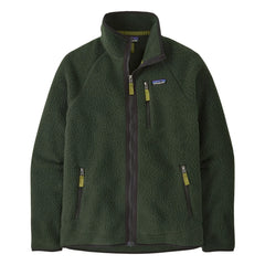 Patagonia - Chaqueta polar de fibra reciclada Retro Pile | Verde oscuro