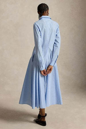 Vestido camisero de algodón Polo Ralph Lauren