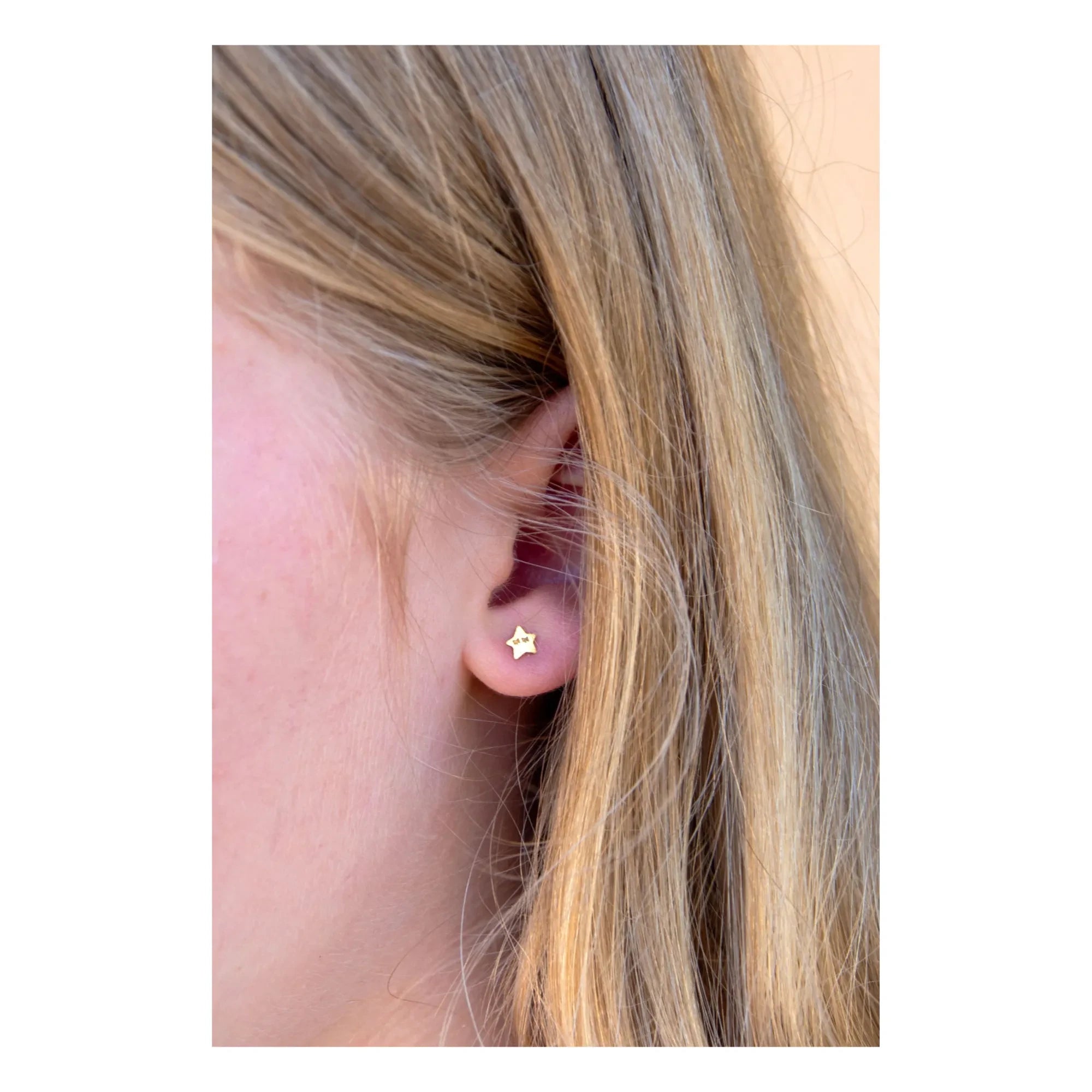 Adorabili - Pendientes de estrella asimétricos | Oro
