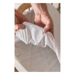 Sebra - Protector de colchón para cuna | Blanco