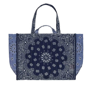 Llámame por tu nombre - Maxi Tote Love Cotton | Chambray Mavi