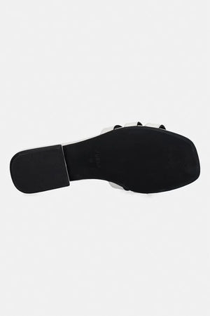 Chanclas de cuero Furla Summer para mujer