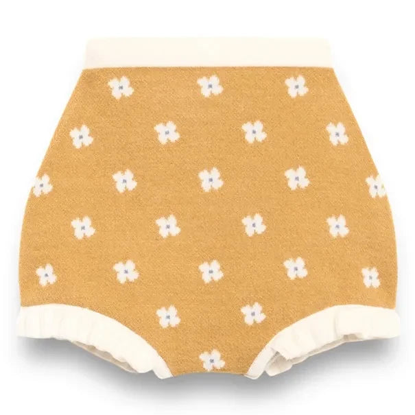 birinit - Short con Estampado Floral | Mostaza