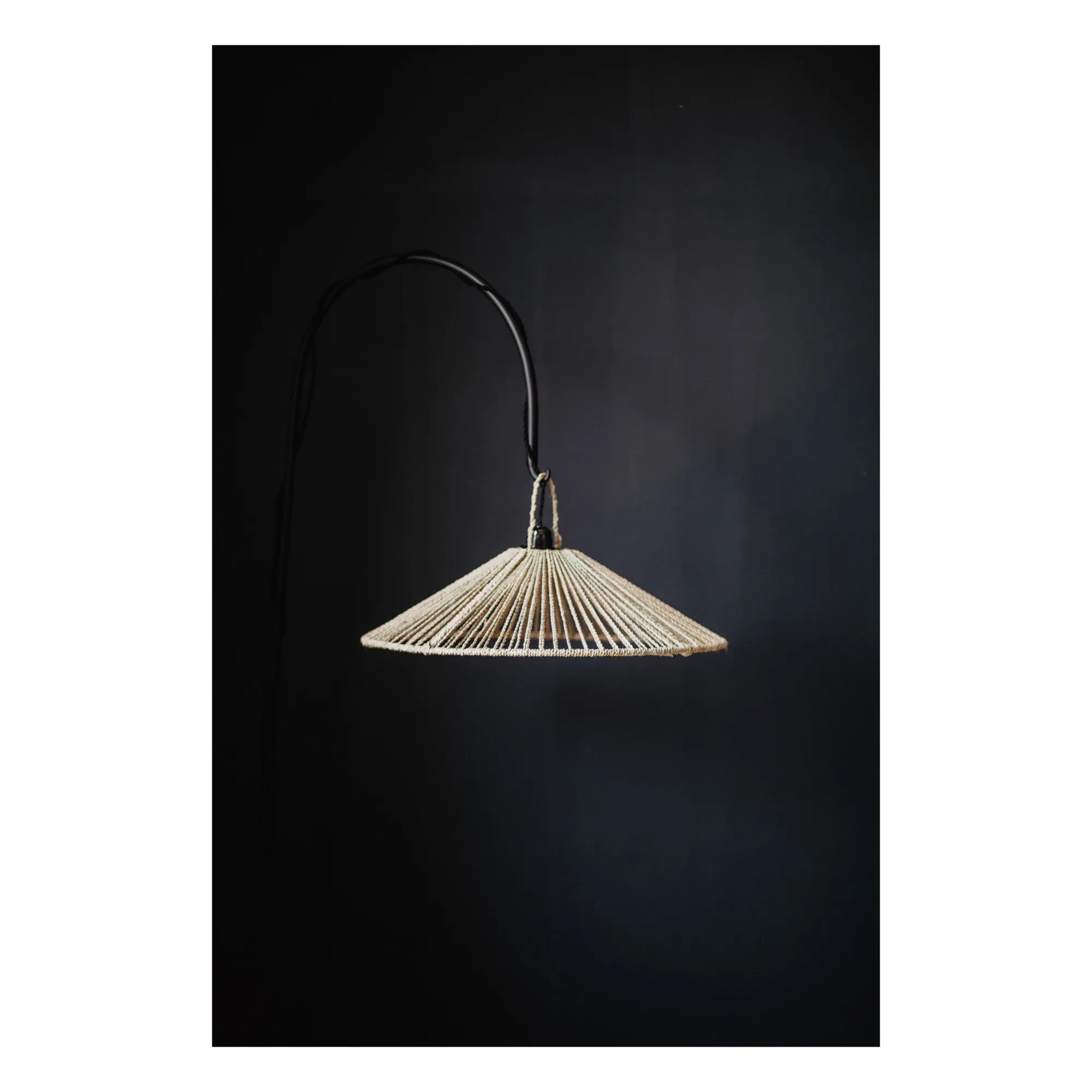 Cosydar - Lámpara colgante de cuerda Parasol - 60 cm