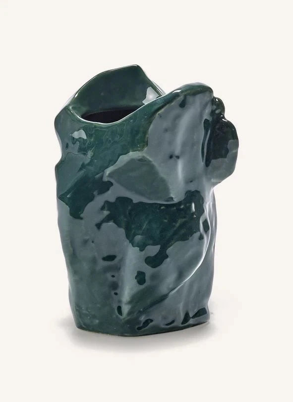 Serax - Jarrón Mini Después de Medianoche, Marni | Verde oscuro