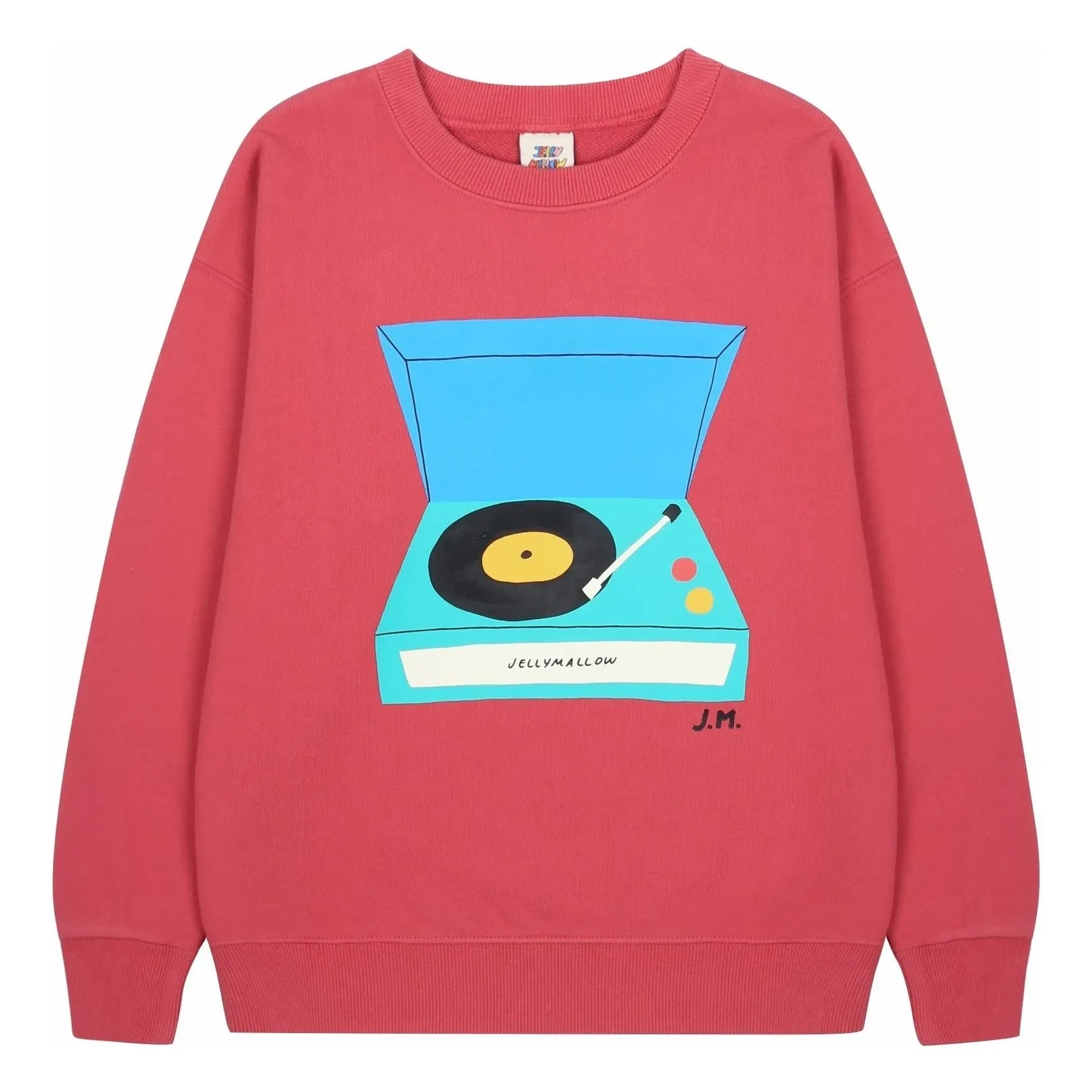 Jelly Mallow - Sudadera tocadiscos | Rosa