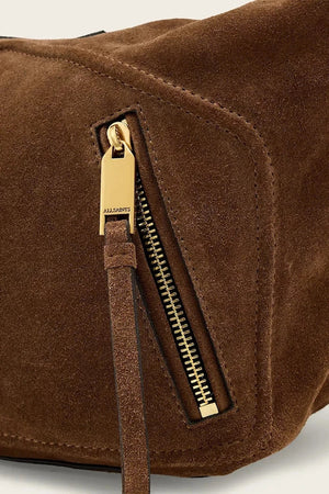 AllSaints bolso hobo de ante para mujer JEAN