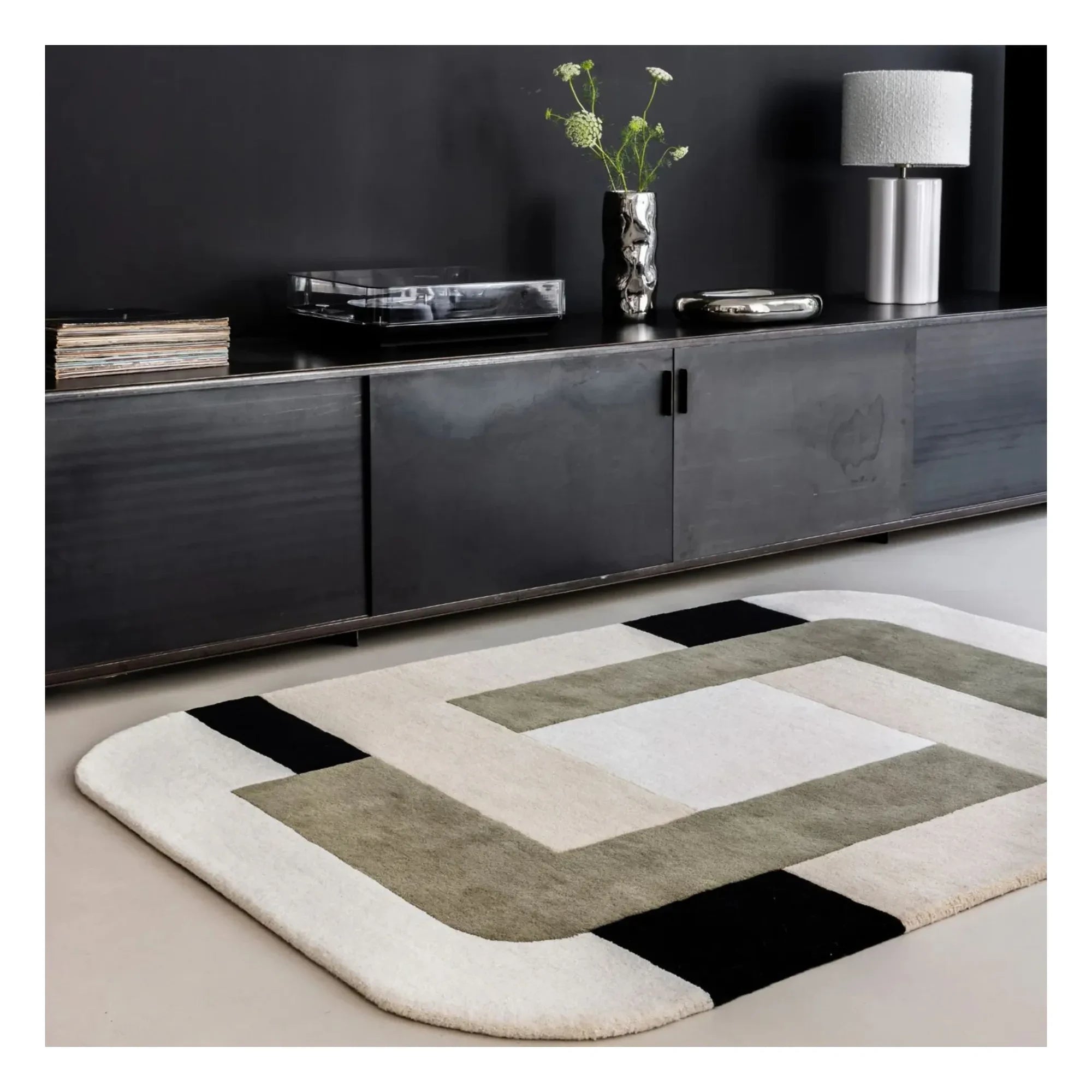 Edito - Alfombra de lana Candado | Beige