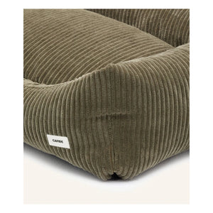 Cafide - Cama para perro de terciopelo Snozy | Verde