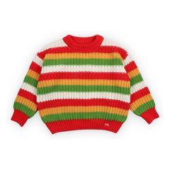 the new society - Lantana Jersey a Rayas | Rojo