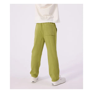 Petit Bateau - Pantalones sarga corte recto | Caqui