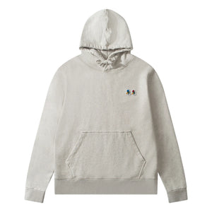 Edmmond Studios - Sudadera con capucha Special Duck de algodón orgánico | Gris jaspeado