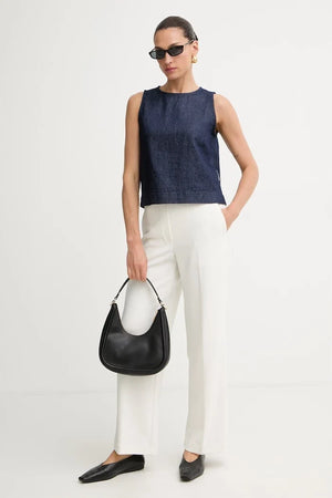 Top de lino Marc O'Polo para mujer
